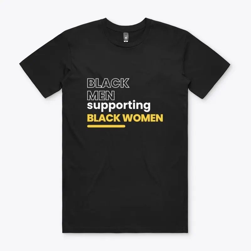 Black men supporting Black women