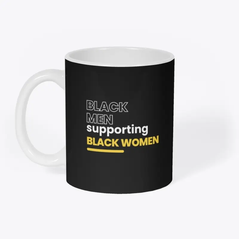 Black men supporting Black women